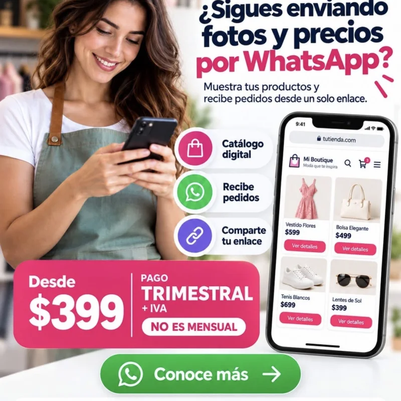 Catálogo de productos web